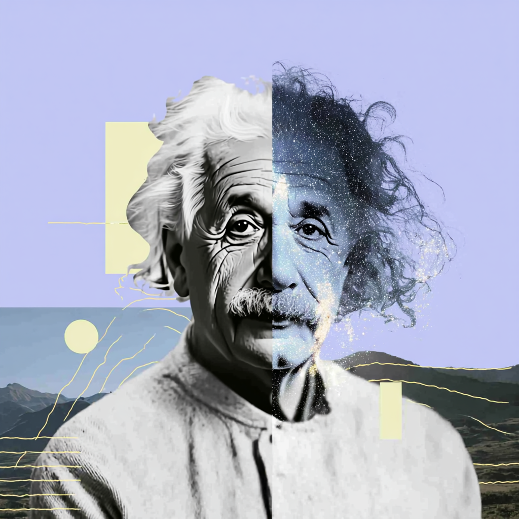 Einstein collage